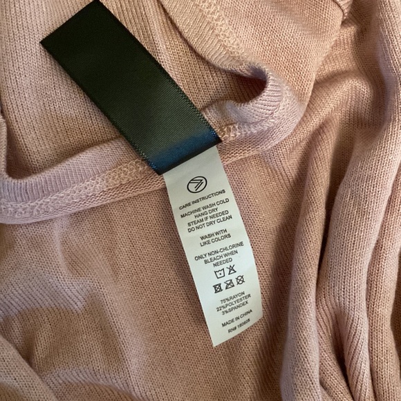 SAVVI MD Light Rose Pink (Light Mauve) Asymmetrical DARCY Top - Picture 14 of 14